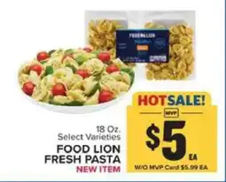 Food Lion FOOD LION FRESH PASTA offer