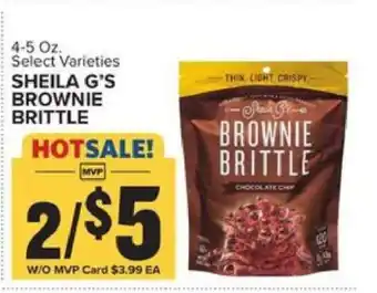 Food Lion Sheila G's Brownie Brittle offer