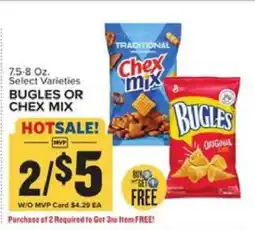 Food Lion Bugles or Chex Mix offer