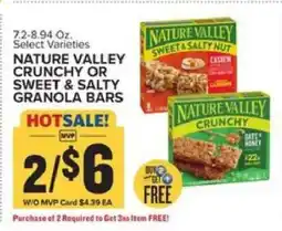 Food Lion Nature Valley Granola Bars offer