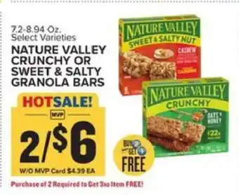 Food Lion Nature Valley Granola Bars offer