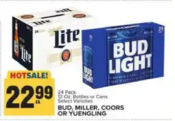 Food Lion Bud, Miller, Coors or Yuengling offer