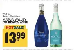 Food Lion MATUA VALLEY OR RISATA WINE offer