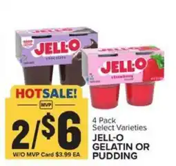 Food Lion Jell-O Gelatin or Pudding offer