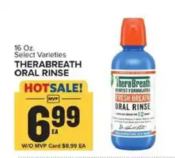 Food Lion Therabreath Oral Rinse offer