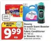 Albertsons Downy In-wash Scent Booster or Fabric Conditioner or Bounce offer