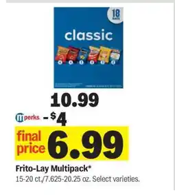 Meijer Frito-Lay Multipack offer