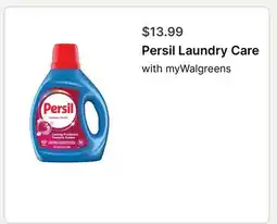Walgreens Persil Laundry Care offer