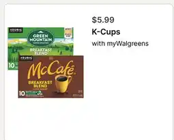 Walgreens K-Cups offer