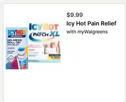 Walgreens Icy Hot Pain Relief offer