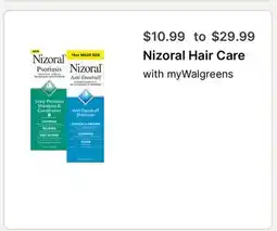 Walgreens Nizoral Hair Care offer