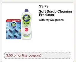 Walgreens Soft Scrub Cleaning Products offer