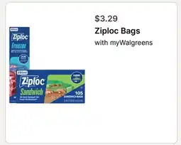 Walgreens Ziploc Bags offer