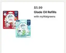 Walgreens Glade Oil Refills offer