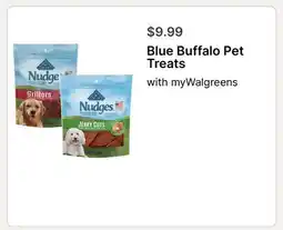 Walgreens Blue Buffalo Pet Treats offer