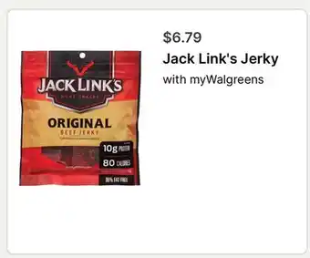 Walgreens Jack Link's Jerky offer