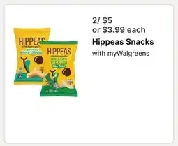 Walgreens Hippeas Snacks offer