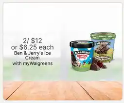 Walgreens Ben & Jerry's Ice Cream offer