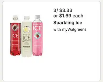 Walgreens Sparkling Ice offer