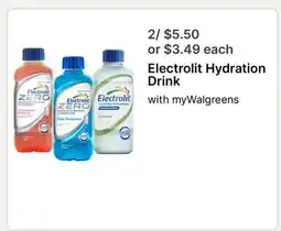 Walgreens Electrolit Hydration Drink offer