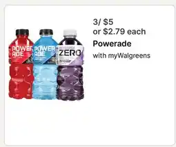 Walgreens Powerade offer