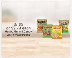 Walgreens Haribo Gummi Candy offer