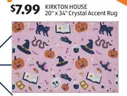 Aldi KIRKTON HOUSE 20 x 34 Crystal Accent Rug offer
