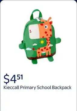 Walmart Kieccall Primary School Toddler、Preschooler、Youngster Protection Print Backpack offer