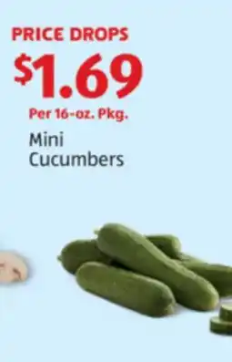 Aldi Mini Cucumbers offer