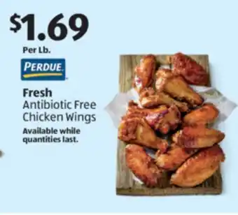 Aldi Fresh Antibiotic Free Chicken Wings offer