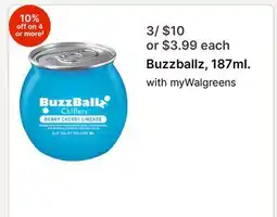 Walgreens Buzzballz offer
