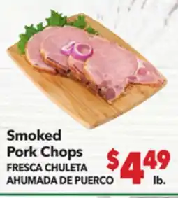 Vallarta Supermarkets Smoked Pork Chops / FRESCA CHULETA AHUMADA DE PUERCO offer