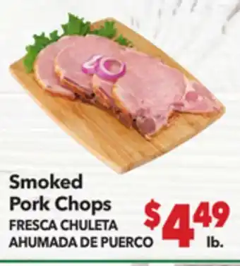 Vallarta Supermarkets Smoked Pork Chops / FRESCA CHULETA AHUMADA DE PUERCO offer