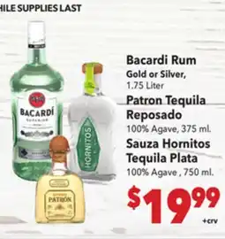 Vallarta Supermarkets Bacardi Rum offer