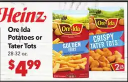 Vallarta Supermarkets Ore Idą Potatoes or Tater Tots offer