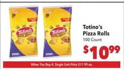 Vallarta Supermarkets Totino's Pizza Rolls offer