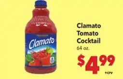 Vallarta Supermarkets Clamato Tomato Cocktail offer