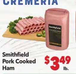 Vallarta Supermarkets Smithfield Pork Cooked Ham offer