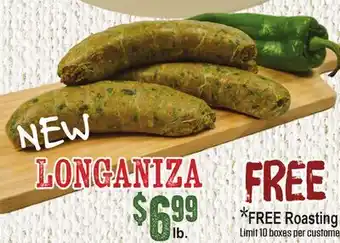 Vallarta Supermarkets LONGANIZA offer