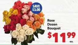 Vallarta Supermarkets Rose Dozen Bouquet offer
