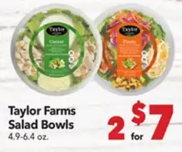 Vallarta Supermarkets Taylor Farms Salad Bowls offer