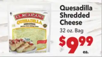 Vallarta Supermarkets Quesadilla Shredded Cheese offer