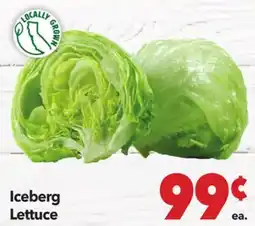Vallarta Supermarkets Iceberg Lettuce offer