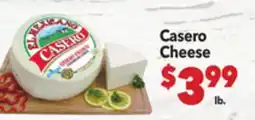 Vallarta Supermarkets Casero Cheese offer