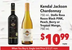 Vallarta Supermarkets Kendal Jackson Chardonnay offer