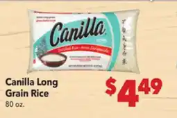 Vallarta Supermarkets Canilla Long Grain Rice offer