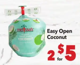 Vallarta Supermarkets Easy Open Coconut offer