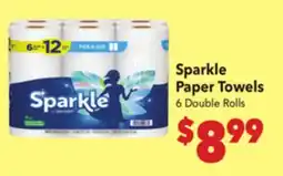 Vallarta Supermarkets Sparkle Paper Towels offer