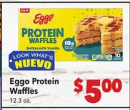 Vallarta Supermarkets Eggo Protein Waffles offer