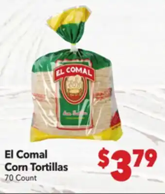 Vallarta Supermarkets El Comal Corn Tortillas offer